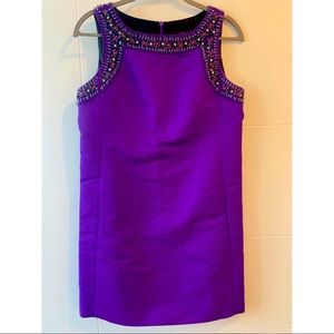 Beaded Tara Jarmon Dress | size 42